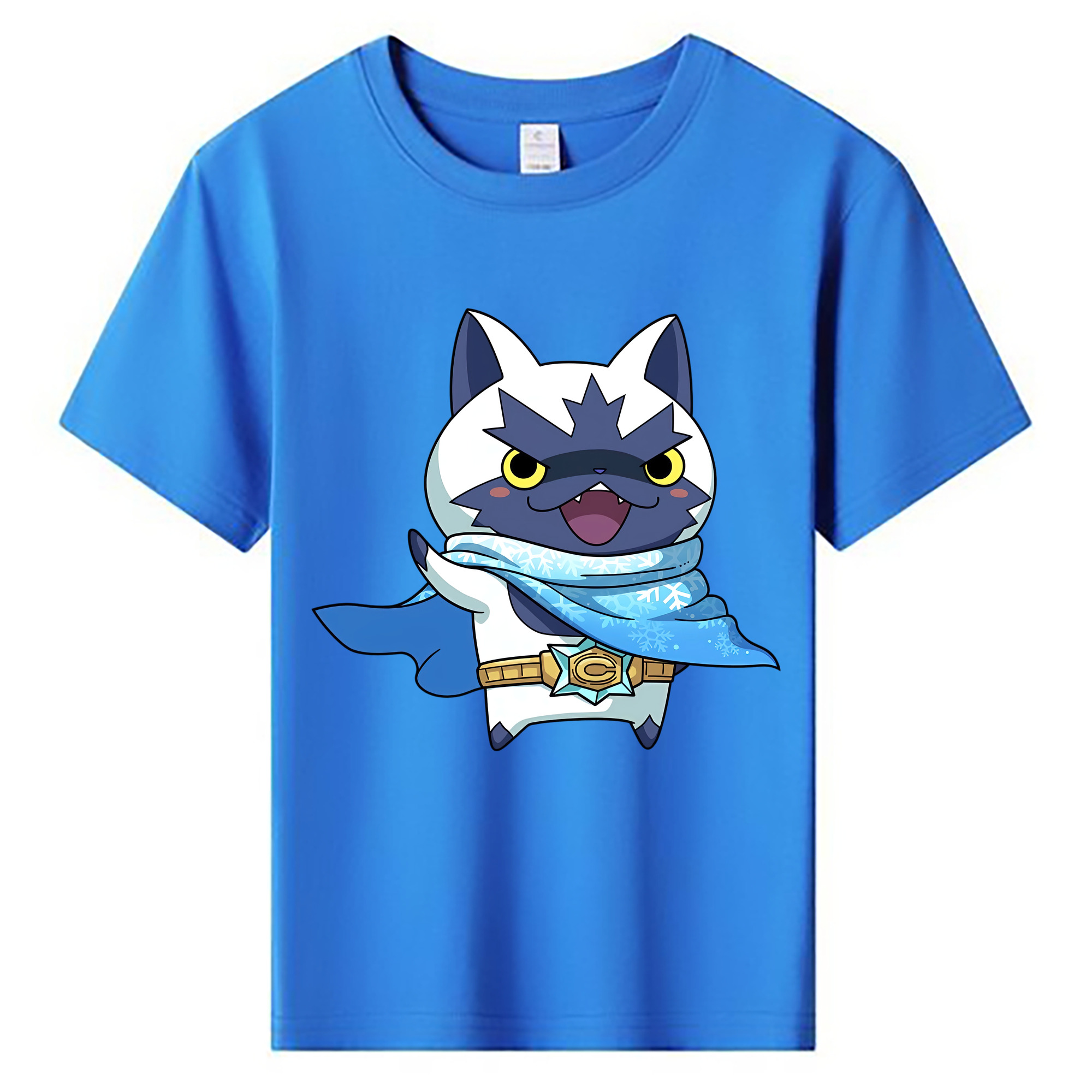 （画像用） 妖怪ウォッチ Yo-kai Watch 綿100％キッズTシャツ（フロントプリント）
